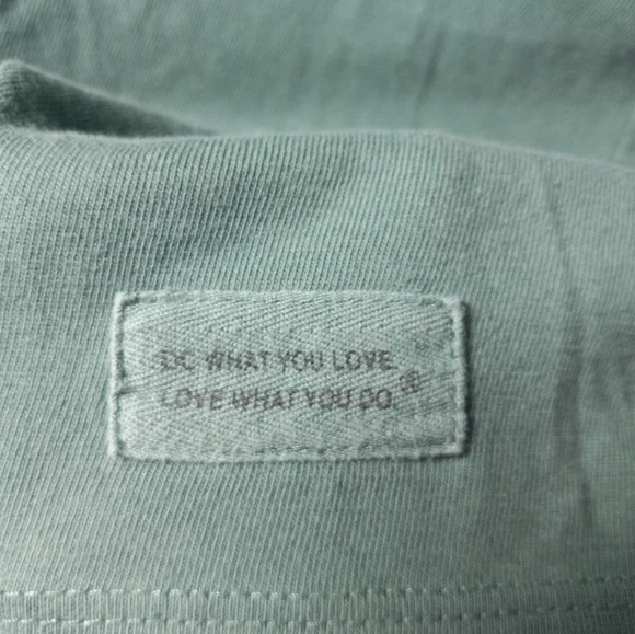 Life is Good v neck crusher tee xxl green long sleeve - Picture 5 of 5